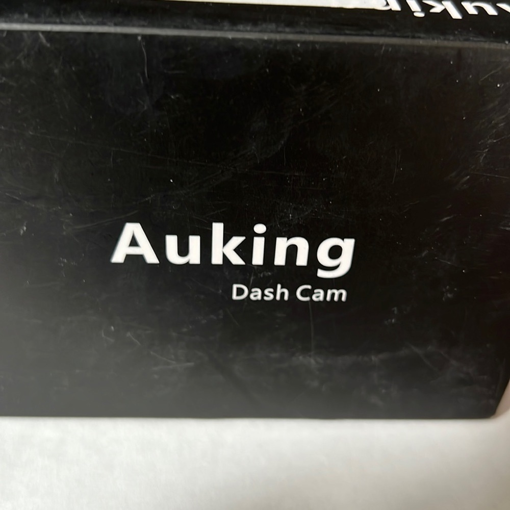 Auking Auto dash camera. Open box brand new. 1080p wide angle view Nite Vision
